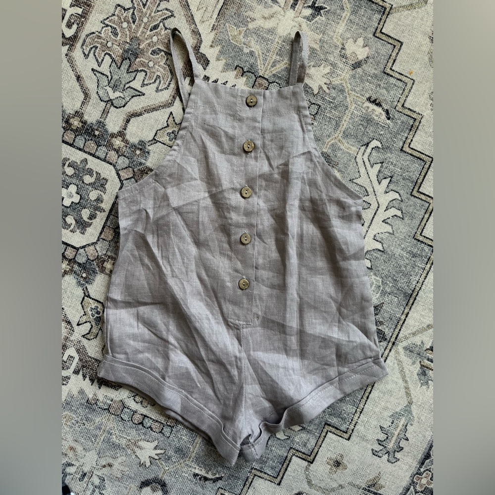 Romper 100% linen 3y